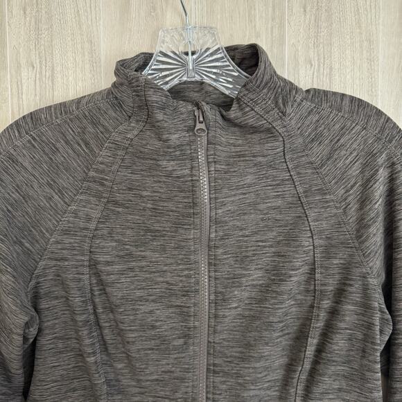 Yogalicious Lux Full Zip Jacket Womens Size L Athletic Activewear Thumb Holes - Picture 11 of 12